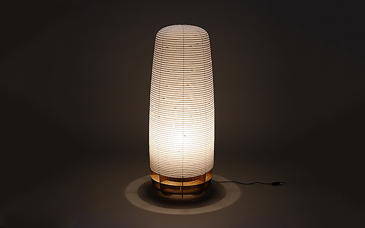 Aerofoil FL - Large Floor Lamp by Gifu Lamps Floor Lamps
